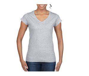 GILDAN GN647 - Ladies V-Neck T-Shirt Softstyle