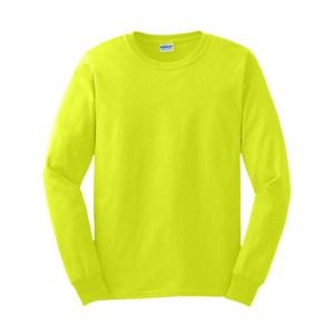 GILDAN GN186 - Ultra-T Manches Longues Fluo Yellow