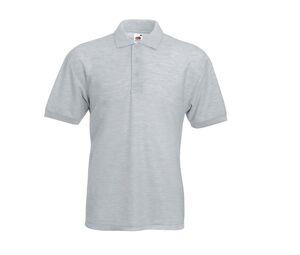 FRUIT OF THE LOOM SC280 - 65/35 Polo Piqué Heather Grey