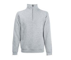 Fruit of the Loom SC376 - Sweat Homme Col Zippé Coton