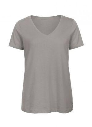 B&C BC045 - Tee-shirt femme col V en coton organique