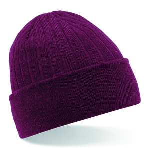 BEECHFIELD BF447 - Thinsulate™ Beanie Bourgogne