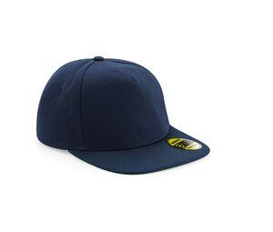 BEECHFIELD BF660 - Original Flat Peak Snapback French Navy / French Navy