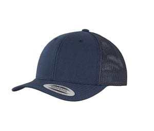 FLEXFIT FX6606 - Casquette visière incurvée style trucker Navy