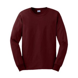 GILDAN GN186 - Ultra-T Manches Longues Maroon