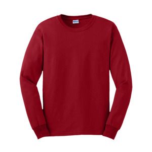 GILDAN GN186 - Ultra-T Manches Longues Cardinal red