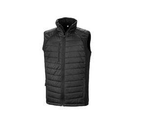 RESULT RS238 - Bodywarmer matelassé Black / Black