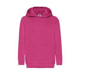 FRUIT OF THE LOOM SC371 - Sweat Capuche Kids Fuchsia