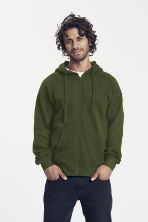 NEUTRAL O63301 - Sweat capuche zippé homme