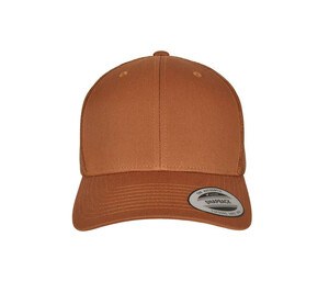 FLEXFIT FX6606 - Casquette visière incurvée style trucker Caramel