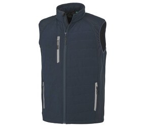 RESULT RS238 - Bodywarmer matelassé Marine / Gris