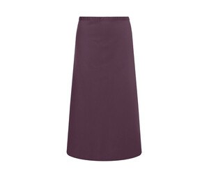 KARLOWSKY KYBBSS1 - BISTRO APRON BASIC Aubergine