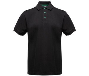 BLACK&MATCH BM100 - Polo avec boutons contrastés