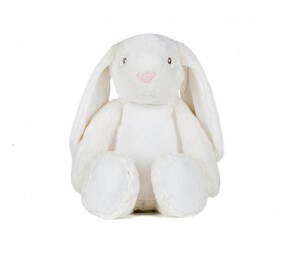 MUMBLES MM050 - Peluche lapin avec ouverture zippée