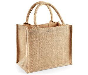 Westford Mill WM412 - Mini-sac de cadeau en toile de jute