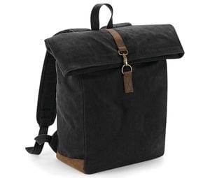 QUADRA QD655 - Sac à dos en toile cirée traditionnel