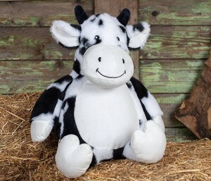 MUMBLES MM578 - Peluche vache blanche et noire