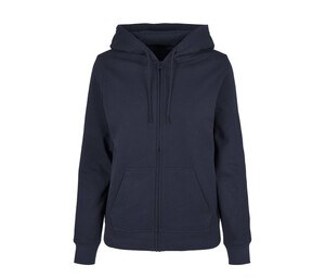 BUILD YOUR BRAND BYB009 - Sweat capuche zippé femme